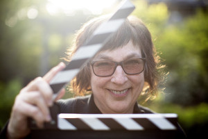 SOUTH PORTLAND, ME - JUNE 9: Kate Kaminski, director of the bluestocking film festival, a women-centric film festival, was photographed at her home for a Word with the Boss profile on Tuesday, June 9, 2015. (Photo by Yoon S. Byun/Staff Photographer)